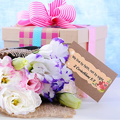 200 Pcs Scripture Stickers Bible Verse Inspirational Christian Gift Tags