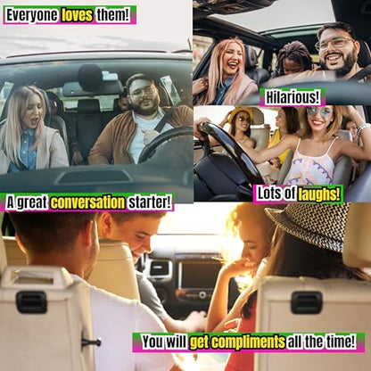 Jesus Car Coasters for Cup Holders, Funny Car Accessories, Jesus Gift