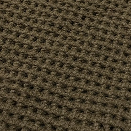 Wrapables Thick Knitted Winter Warm Infinity Scarf - color: Coyote Brown