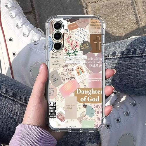 Christian Faith Case for Samsung Galaxy S26 Plus,Religious God is with You,Trendy Cool Soft TPU Bumper Cover for Samsung Galaxy S26 Plus - color: Religion4