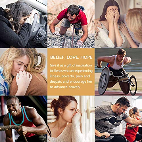 Fesciory Inspirational Bracelets for Women, Stainless Steel Cuff Bangle - color: Silver-31