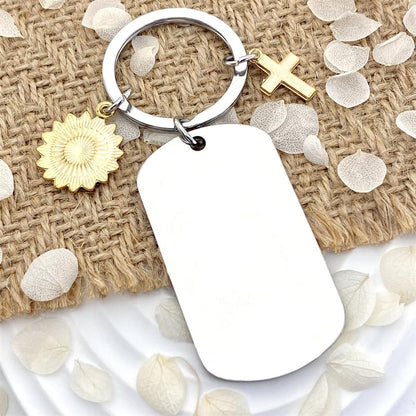 Christian Gifts for Women Friends Inspirational Religious Keychain for Teen Girls Women Catholic Confirmation Gifts Birthday Christmas Gift