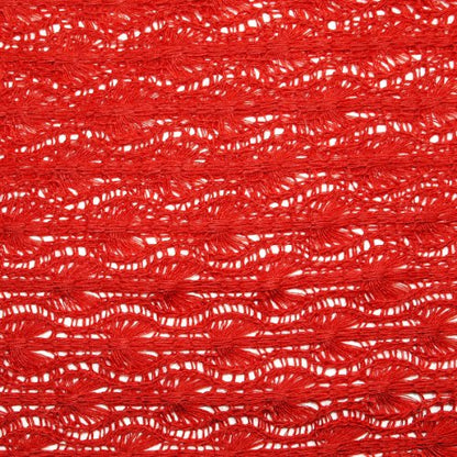 TrendsBlue Premium Solid Color Knit Infinity Circle Scarf - color: Red
