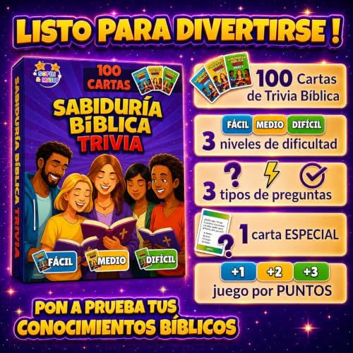 Juego de cartas en español Cristiano - Juegos Cristianos Educativos