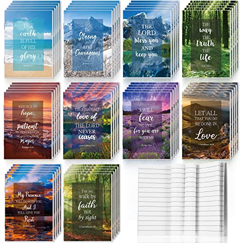 CHENGU 50 Pack Christian Notebooks Prayer Journals Bulk, Classic Style - style: Classic Style