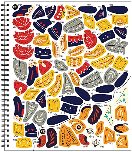 Brain Games - Sticker by Number: Psalms (28 Images to Sticker)