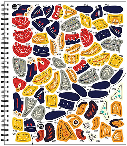 Brain Games - Sticker by Number: Psalms (28 Images to Sticker)