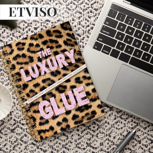 Fashionable Leopard Notebook, Trendy Cheetah Print Notebooks for Note Taking, Funky Leopard Journal, Luxury Modern Journals for Writing, Aesthetic Office Supplies, 5.5x8.3 Inch - color: 05-Bible(09)