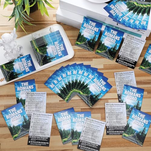 200 Pcs Gospel Tracts Salvation Cards,the Romans Road - style: the Romans Road