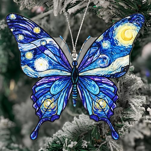 Christmas Women Gifts 2026- Butterfly Gifts for Women – Butterfly Suncatcher Inspirational Spiritual Gifts for Women 2026, Christian Gift Religious Gift Women Birthday Gifts, Valentines, Mothers Day - color: Butterfly 5