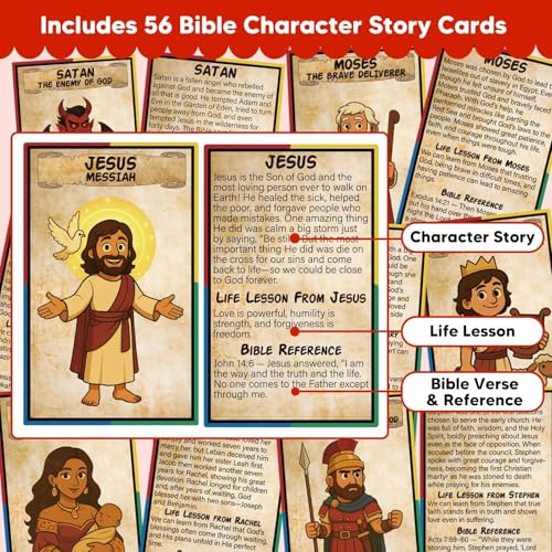 Garybank Bible Game for Kids - Make 10 Game with Bible Character Learning