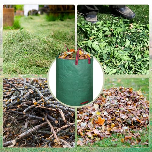 Dntorx 72 Gallon Reusable Yard Waste Bags, 2 Pack Lawn Leaf Bags - size: 1 Count (Pack of 2)