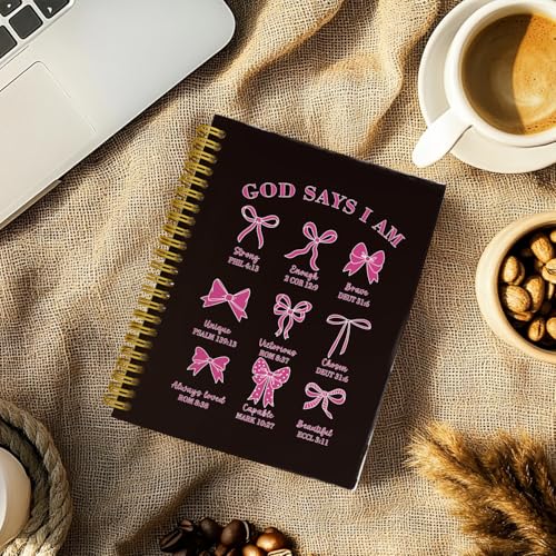 THDSE Black Pink Bible Journal for Women, Prayer Journal for Teen Girls - color: BlackPink