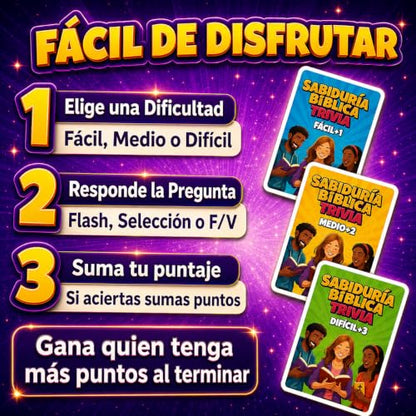 Juego de cartas en español Cristiano - Juegos Cristianos Educativos