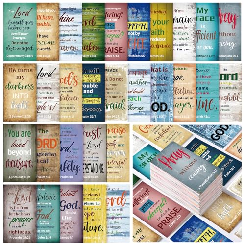 Maitys 240 Pcs Bible Verse Cards for Women Christian Scripture,Retro - style: Retro