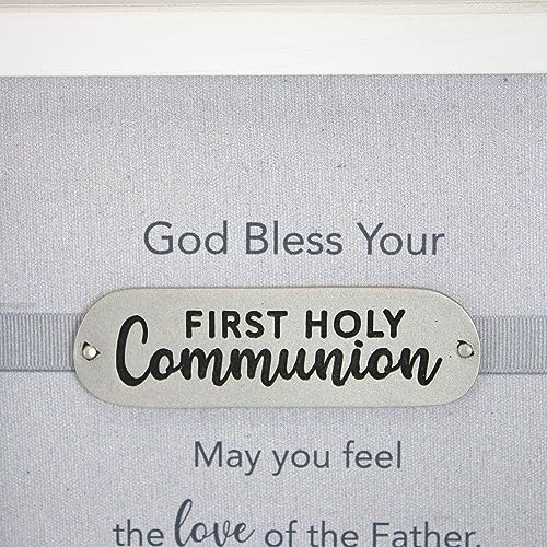 Abbey + CA Gift First Holy Communion Photo Frame, First Communion Gift for Boys and Girls, for 4-inch by 6-inch Photo