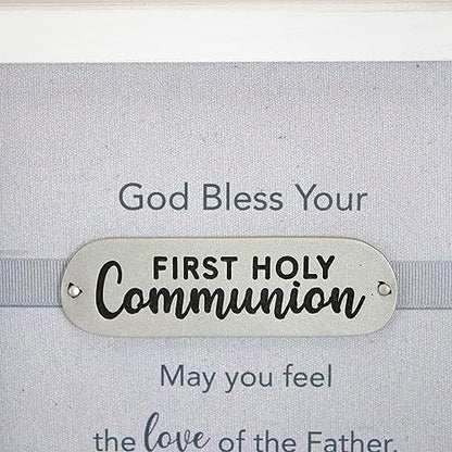 Abbey + CA Gift First Holy Communion Photo Frame, First Communion Gift for Boys and Girls, for 4-inch by 6-inch Photo