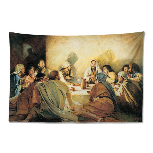 Jesus Christ Tapestry The Last Supper Wall Handing Backdrop Home Decor for Bedroom Living Room Birthday Party 59X39inch - color: Color-5, size: 59"L x 39"W