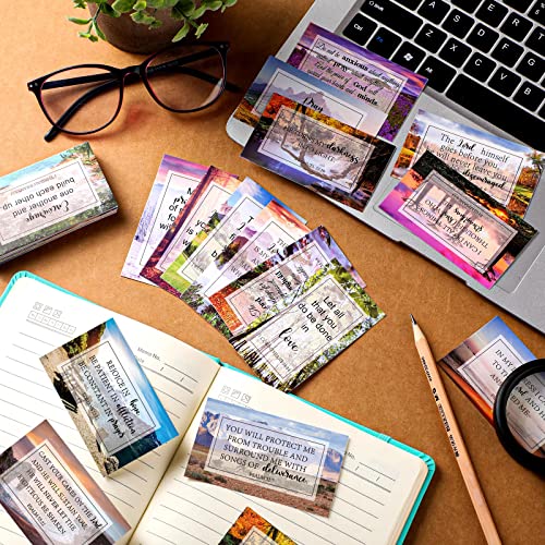 Maitys 240 Pcs Bible Verse Cards for Women Christian Scripture,Scenic - style: Scenic