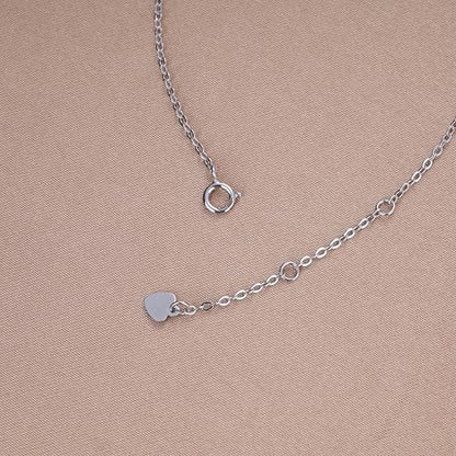 GAVU 925 Sterling Silver Small Cross Charm Bracelet for Women - color: Silver