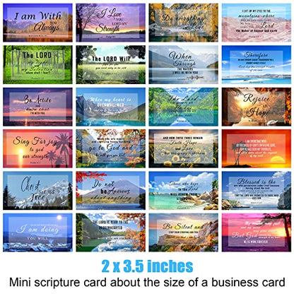 200Pcs Prayer Cards Bible Verse Cards Bulk Scripture Card with Bible Verses - size: 50 Styles 200Pcs