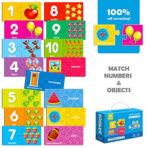 5X Megaset Puzzles for Toddlers 3-5 - Matching Games for Kids Ages 2-4 - color: Matching Games Abc