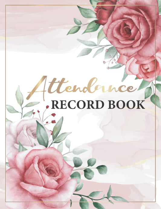 Attendance Record Book: Teacher Grade Book | Gradebook for Teachers | Grading Book for Teachers | Class Record Book - 110 Pages