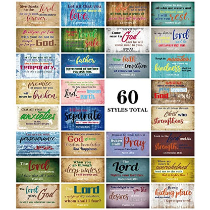 Maitys 240 Pcs Bible Verse Cards for Women Christian Scripture,Retro - style: Retro