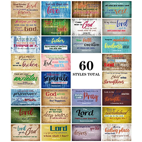 Maitys 240 Pcs Bible Verse Cards for Women Christian Scripture,Retro - style: Retro