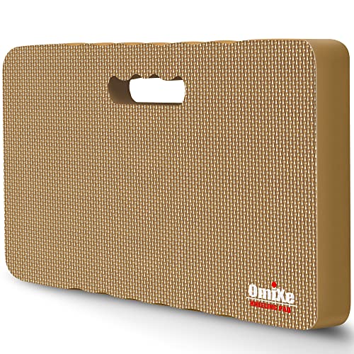 Comfy Extra Large Thick Waterproof Gardening Kneeling Pad Foam Kneeler Mat Garden Knee Pad Cushion for Gardening Planting Yard Work Prayer Yoga Mechanic Workout Baby Bath - color: Beige, size: 1 Pack