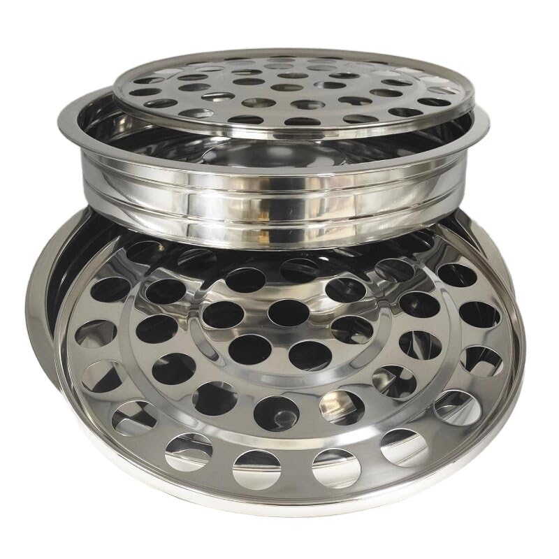 2 Pcs Communion Cup Trays for Church Service,2 Stackable Communion Serving Trays,Church Communion Trays Serving Ware Sets W/ 160pcs Disposable Cups
