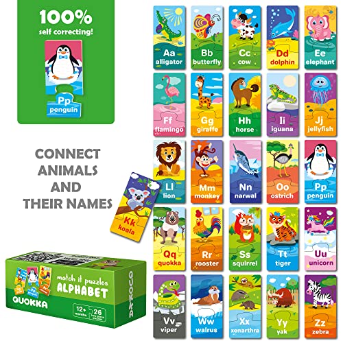 5X Megaset Puzzles for Toddlers 3-5 - Matching Games for Kids Ages 2-4 - color: Matching Games Abc