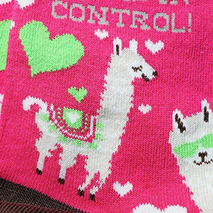 Kerusso Adult Socks, Christian Fun Socks, Novelty Socks, Cotton Blend Sock, One Size Fits Most - color: Pink, Green, and Brown