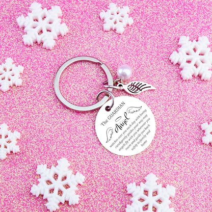 Guardian Angel Keychain Angel Gifts for Women Men
