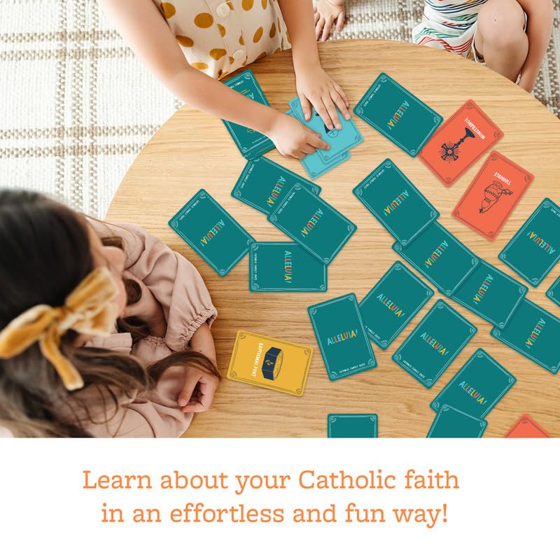 Alleluia! Catholic Card Game for Kids, Family Card Games