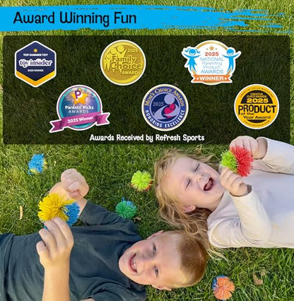 Stocking Stuffers & Sensory Toys for Kids 20 Pack - Boo Basket Stuffers For Kids Ages 4 5 6 7 8 9 Year Old Gift Idea - Best Birthday Toddler Gifts for Boys & Girls - Monkey Pom Balls Fidget Toys Party - style: 20 Pack