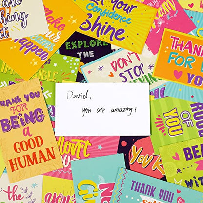 Outus 120 Pcs Motivational Encouragement Inspirational Card Boho Rainbow - style: Fresh Style