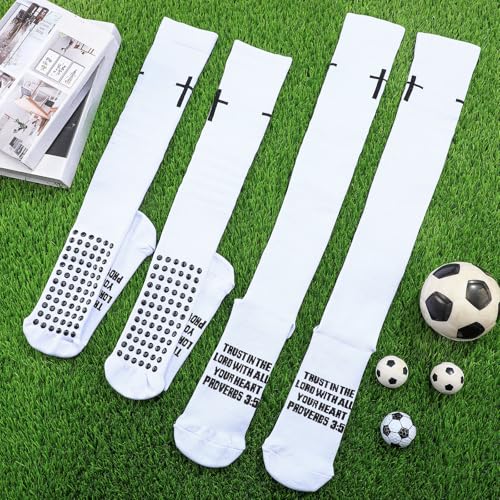 Skicuff 2 Pair Christmas Cross Grip Socks Gifts for Men - style: Modern