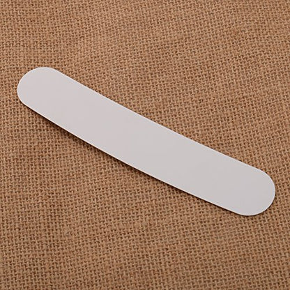 BLESSUME Tab Collars for Clergy Shirt White Insert Tab Collar