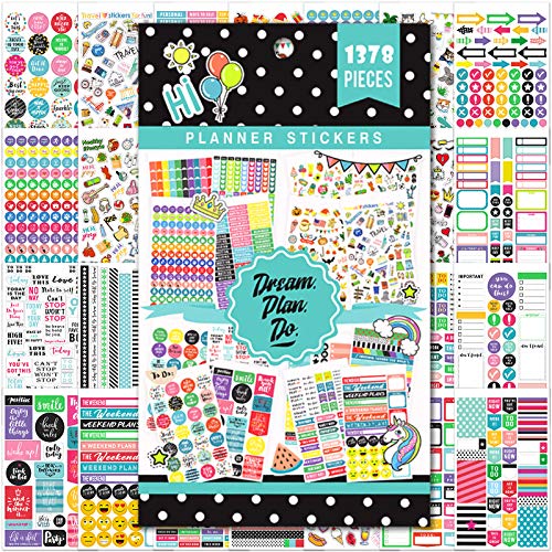 Planner Stickers - planner with stickers with 28 Sheets
