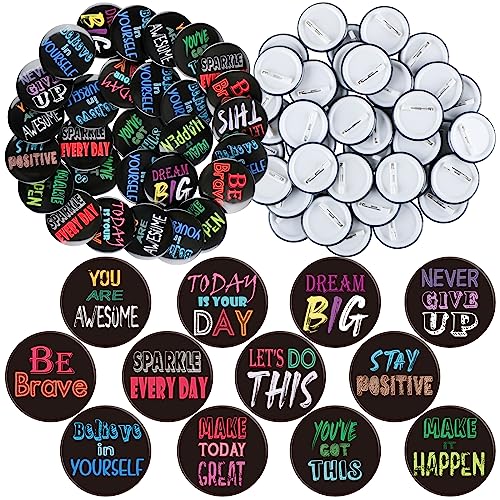 Yinkin 240 Pcs Button Pins, Classroom Rewards - style: Classic