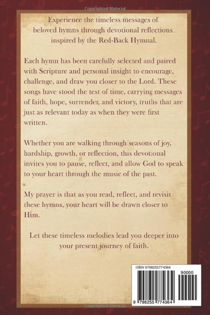 Melodies of Faith: A Hymn Devotional - Red-Back Hymnal Edition