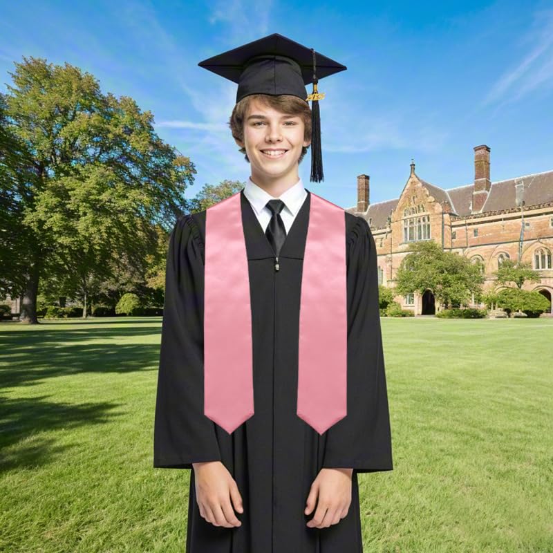 Newrara Graduation Stole - color: Pink