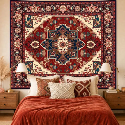Apdidl Boho Mandala Tapestry for Bedroom, Hippie Indian Art Wall Tapestries - color: C-Mandala Tapestry, size: 60"L x 51"W