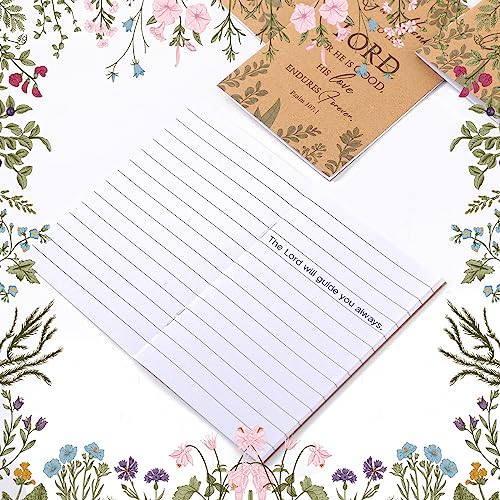 Ctosree 100 Pcs Prayer Journal Bulk, Mini Bible Verse Notebooks