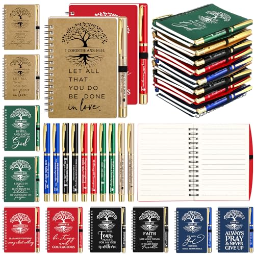 Sinload 60 Pcs/ 30 Set Christian Prayer Journal Bible Pen, English Classic - style: English Classic