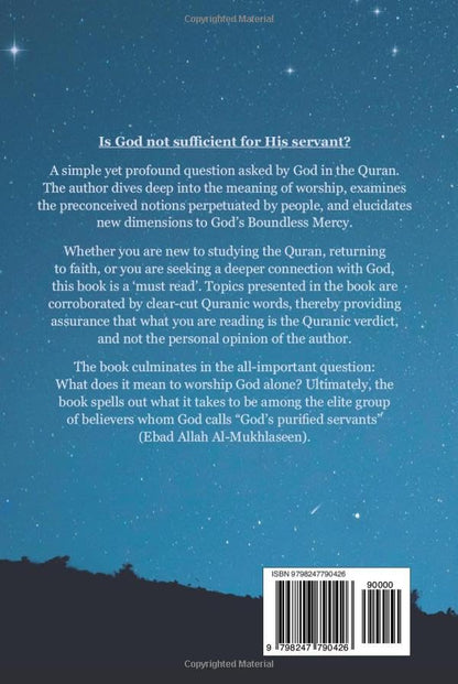 Is God not sufficient for His servant?