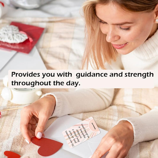 Empowering Spanish Prayer Cards: 60 Unique Boho Christian Cards with Inspirational Bible Verses and Mini Scripture for Daily Encouragement | Religious Gifts - style: Boho