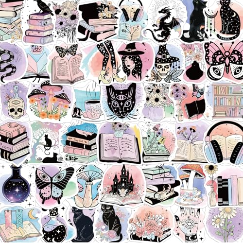 100Pcs Witchy Stickers Mystical Celestial Boho Aesthetic Decals - color: 100pcs Witch 120