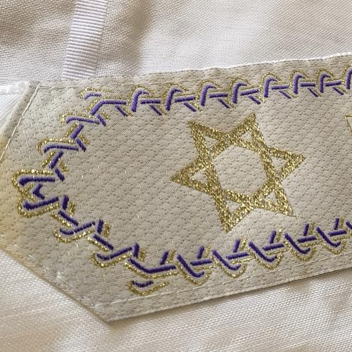 tallit lady Purple prayer shawl Christian woman jewish cloth scarf (72 * 22inchi)